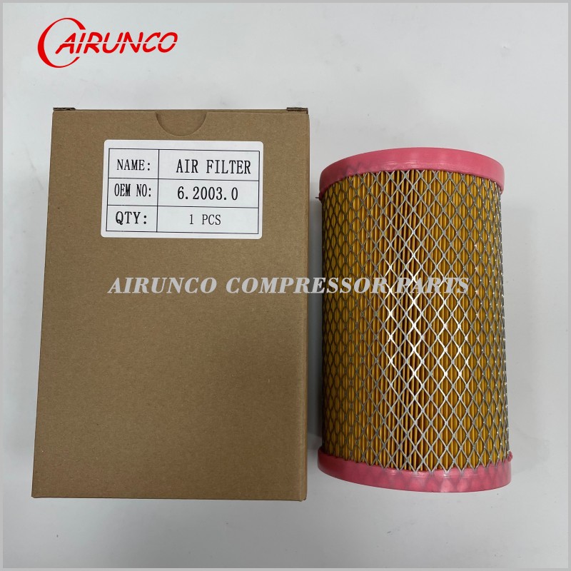 Air compressor filter air filter 6.2003.0 air intake filter primary air filter air intake element Air compressor filter air filter 6.2003.0 air intake filter primary air filter air intake element