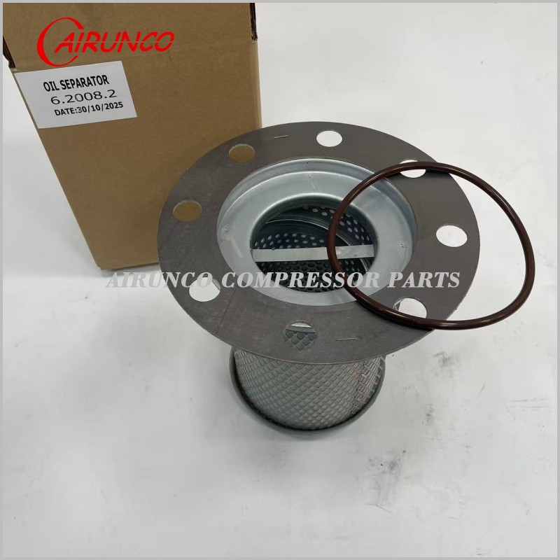 Air compressor filter oil separator 6.2008.2 air oil separator spin separator Air compressor filter oil separator 6.2008.2 air oil separator spin separator