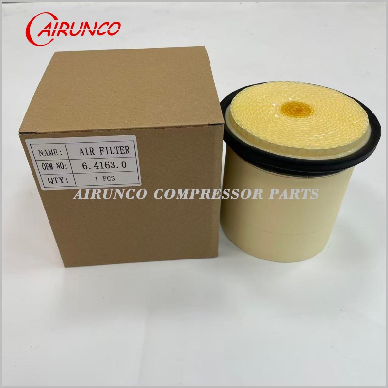 Air compressor filter air filter 6.4163.0 air intake filter primary air filter air intake element